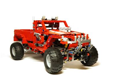 Lego Technic 42029 Customized Pick Up Truck Speed Build Youtube