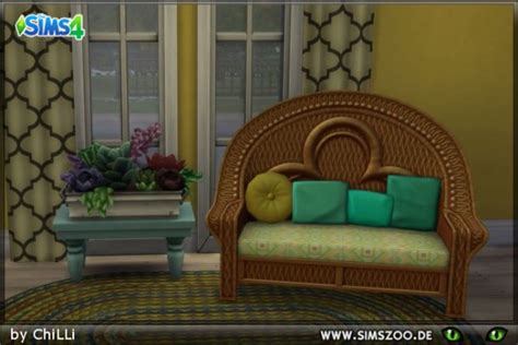 Blackys Sims 4 Zoo Mh Loveseat By Chilli • Sims 4 Downloads