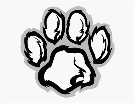 Transparent Wildcat Paw Png Paw Print Wildcat Clipart Png Download