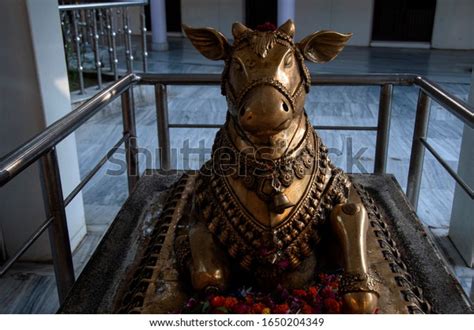Nandi Gateguardian Deity Kailasa Abode Lord Stock Photo Edit Now