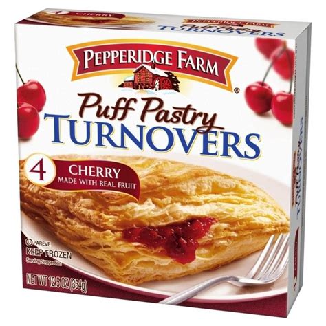 Pepperidge Farm Cherry Frozen Puff Pastry Turnovers 4ct 12 5oz