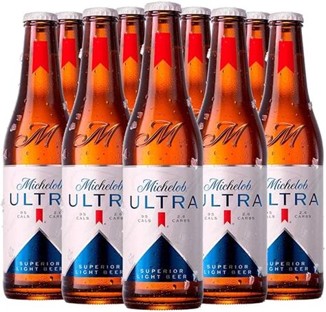 Cerveza Michelob Ultra 24 Botellas De 355ml 95 Calorías Por Envase