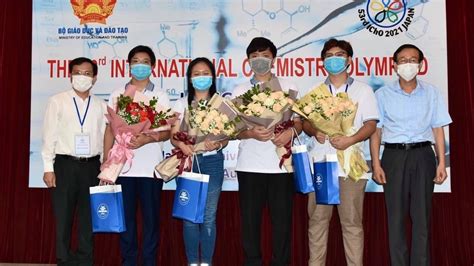 Vietnam Wins Three Golds At 2021 Intl Chemistry Olympiad