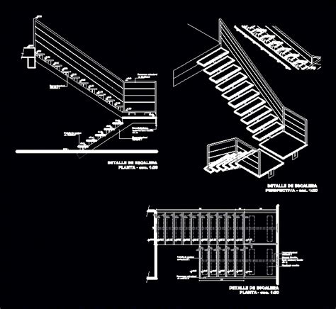 Stairs Dwg Detail For Autocad Designs Cad