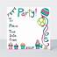 Party Invite Cakes And Balloons Pack Of 8  Rachel Ellen Designs