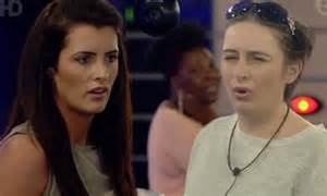 big brother 2014 s helen wood in explosive row with danielle mcmahon
