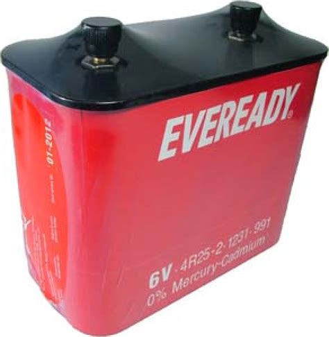 Voltronic Shop Eveready Blockbatterie 4r25 2 Porto 22ah 6v