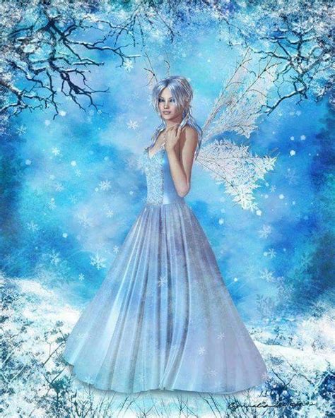 Pin By Nina On Kersfees Beautiful Fairies Winter Fairy Fairy