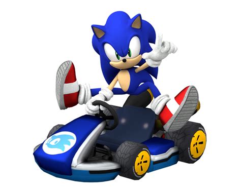 Sonic Kart Render Remastered By Nintega Dario On Deviantart