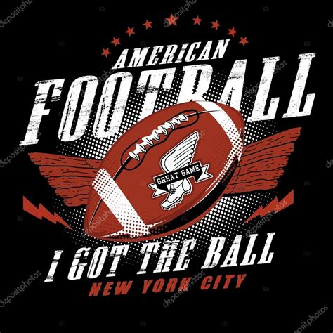American Football Logo Stock Vector By ©vecture 97356822