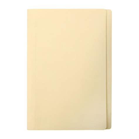 Plain Manilla Folders Suits Up To Foolscap Size Documents