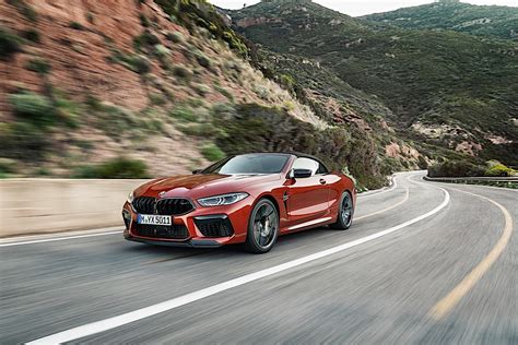 The 2020 bmw m8 2dr convertible awd (4.4l 8cyl turbo 8a) can be purchased for less than the manufacturer's suggested retail price (aka msrp) of $155,995. 2020 BMW M8 Convertible Review - autoevolution