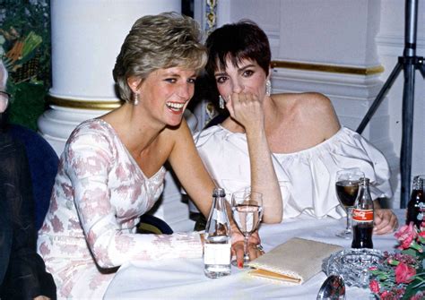 Dave Benetts Best Photograph Princess Diana And Liza Minnelli At A