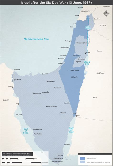 The population of israel has grown with worldwide immigration which includes refugees from concentration camps and jews expelled by arab countries. Israel After the Six Day War