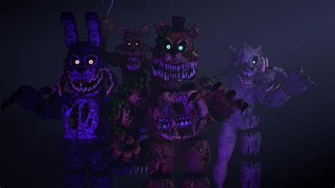 Sfm Fnaf Tto The Twisted Animatronics By Thedancingclown2017 On