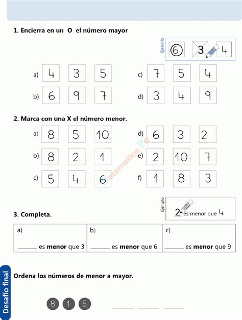 Contar Escribir Y Leer Numeros Del 1 Al 10 Actividades Matematicas