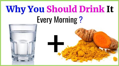 Benefits To Drinking Turmeric Mixed Water Every Morning Youtube