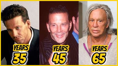Mickey Rourke From 1986 To 2023 Insane Transformation Youtube