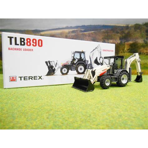 Nzg 150 Terex Tlb890 Backhoe Loader Digger One32 Farm Toys And Models