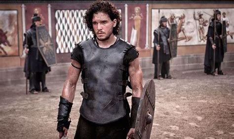 Game Of Thrones Star Kit Harington Shows Off His Hot Body In New Pompeii Film Stills Celebrity