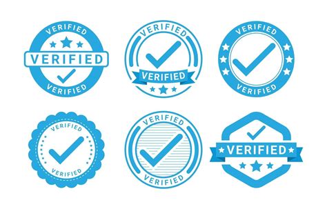 Verified Badge Set 2860029 Vector Art At Vecteezy