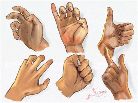 hands reference practice — Weasyl