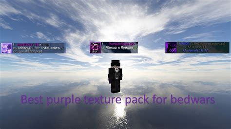 Best Purple Texture Pack For Bedwars Youtube