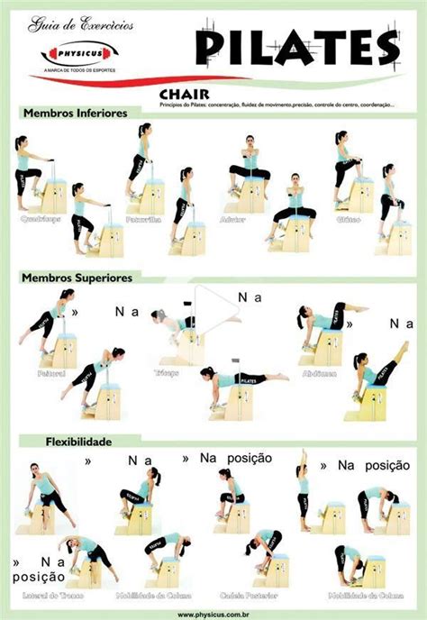 Pilates Chair Pilates Workout Exercise Senior Fitness