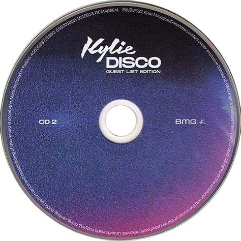 Car Tula Cd De Kylie Minogue Disco Guest List Edition Deluxe Portada