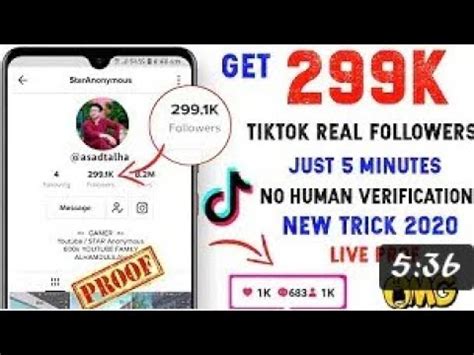 Nowadays tiktok has become more popular than youtube. Free tik tok followers without human verification or ...