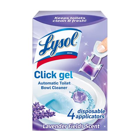 LYSOL Brand Click Gel Automatic Toilet Bowl Cleaner Lavender Oz Box Walmart Com