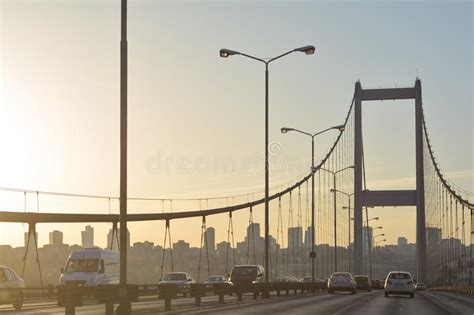 Bosphorus Bridge And And Ortakoy Istanbul Turkey Stock Image Image Of