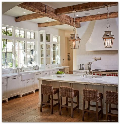 Modern country kitchens are not authentic, but since they use natural materials like wood and terracotta they do capture the feel of the countryside. 60 French Country Kitchen Modern Design Ideas 48 - Home ...