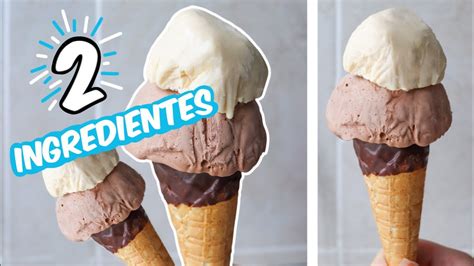 el helado casero más cremoso de 2 ingredientes receta fácil youtube