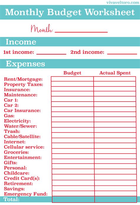 Free Printable Business Expense Sheet
