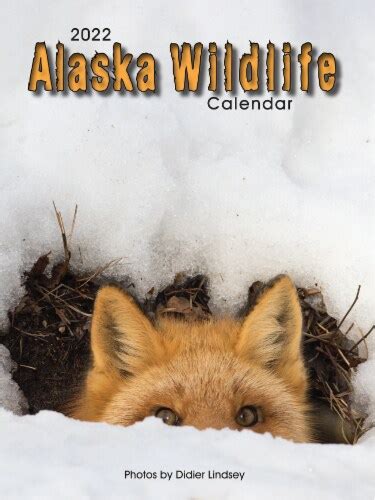 2022 Alaska Wildlife 12 Month Calendar By Todd Communications 1 Ct