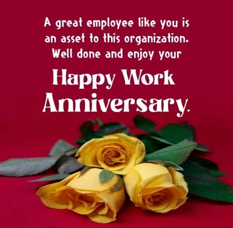60 Work Anniversary Wishes And Messages Wishes And Messages Blog