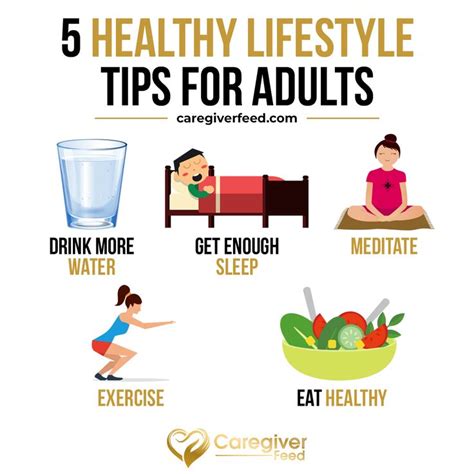 5 Healthy Lifestyle Tips For Adults 😄 Healthy Lifestyle Healthy