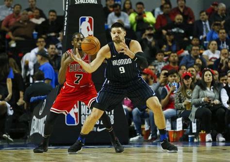 The chicago bulls have made the biggest splash in the early goings of nba trade deadline day by acquiring center nikola vucevic from the orlando magic. Vucevic leads Magic over Bulls 97-91 in Mexico City