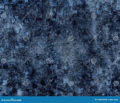 Dark Blue Textured Grunge Abstract Background Illustration Stock