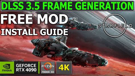 Starfield K Free Dlss Frame Generation Mod Install Guide Rtx