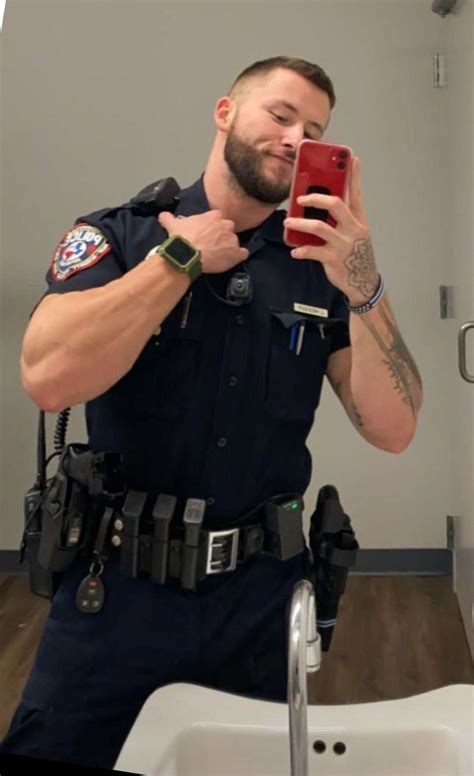 Hottest Cops Of Instagram Cop Uniform Men In Uniform Scruffy Men