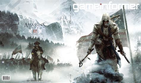 Assassins Creed Iii Making Of The Cover Game Informer