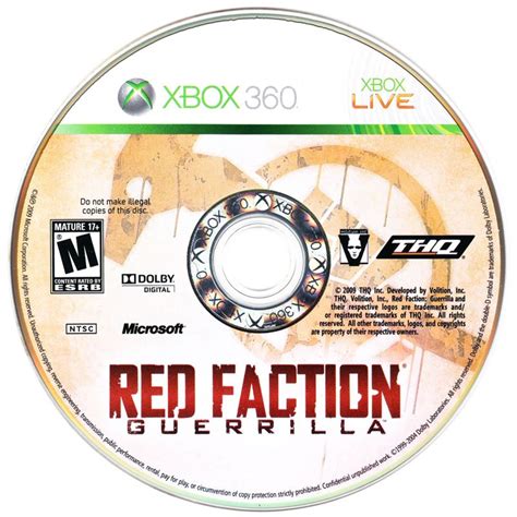 Red Faction Guerrilla Box Cover Art Mobygames