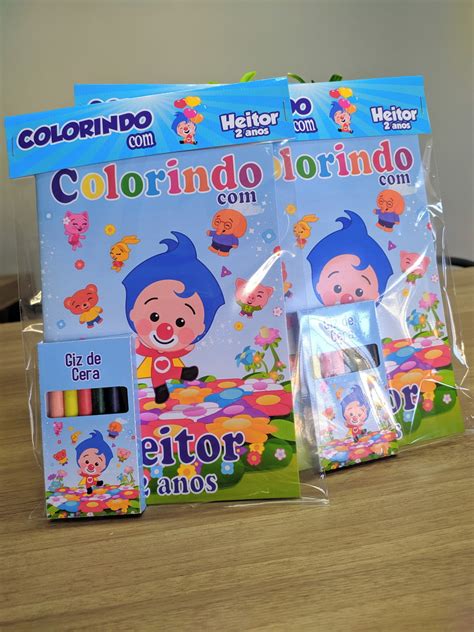 Livrinho De Colorir Palhaço Plim Plim Elo7 Produtos Especiais