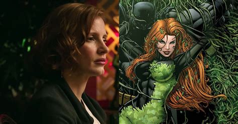See Jessica Chastain As Poison Ivy For Robert Pattinsons The Batman