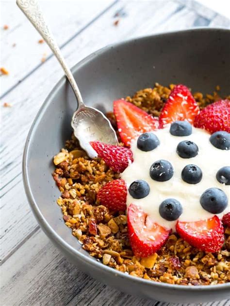 Do you miss having chips with your favorite dip? Keto Granola Crunchy Breakfast Cereal - Low Carb Granola ...