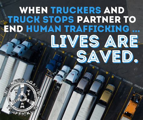 truckers against trafficking tat equips truckers