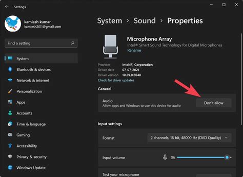 How To Mute Or Turn Off Microphone In Windows 11 Gear Up Windows 11 And 10