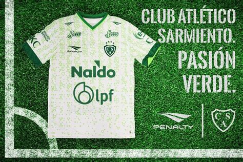 Sarmiento de junín ascendió a la liga profesional. Camisetas Penalty de Sarmiento de Junín 2016